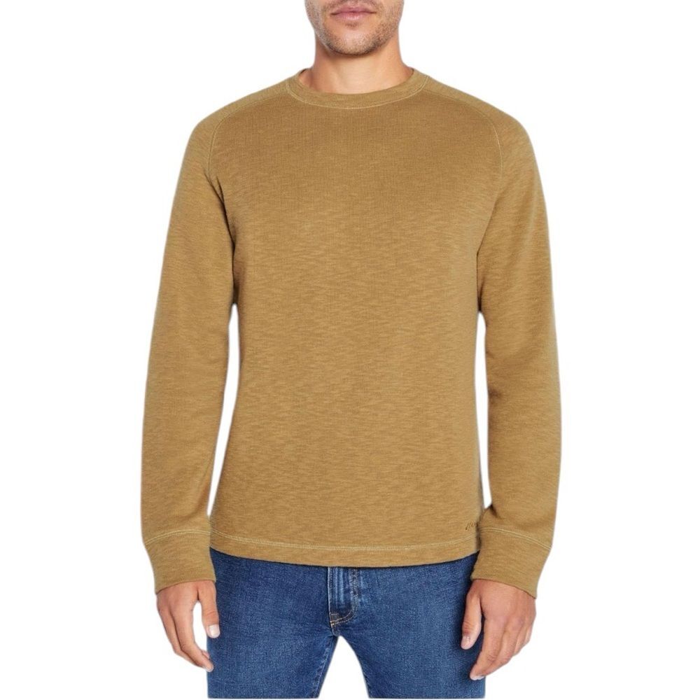 Eddie Bauer Long Sleeve Crew Neck Double Knit Sweater Sz XL